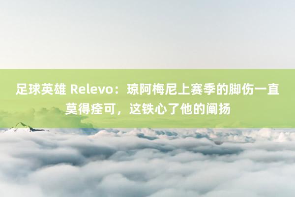 足球英雄 Relevo：琼阿梅尼上赛季的脚伤一直莫得痊可，这铁心了他的阐扬